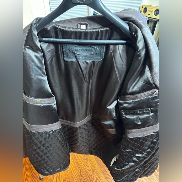 LEATHER COAT, Lg - Picture 7 of 11